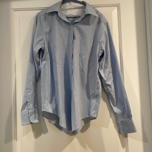 brooks brothers light blue button down